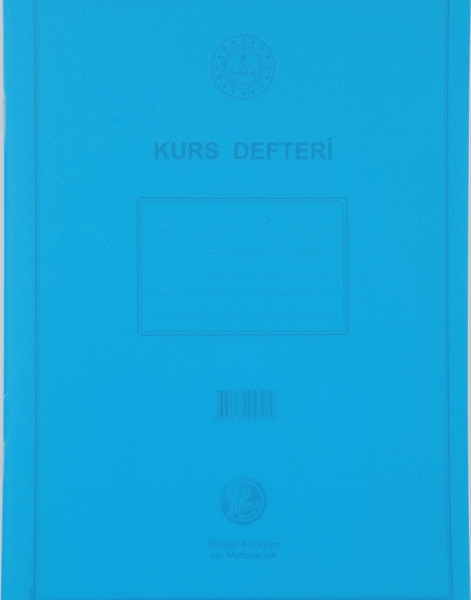 DİLMAN KURS DEFTERİ DİKİŞLİ PP KAPAK 20x28 24 YP 5328