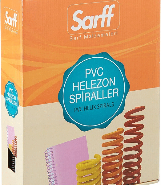 SARFF HELEZON SPİRAL 4:1 10 MM 200 LÜ ŞEFFAF 15210013