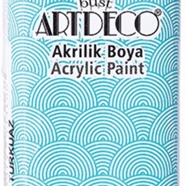 ARTDECO AKRİLİK BOYA 140 ML TURKUAZ Y-070R-3632