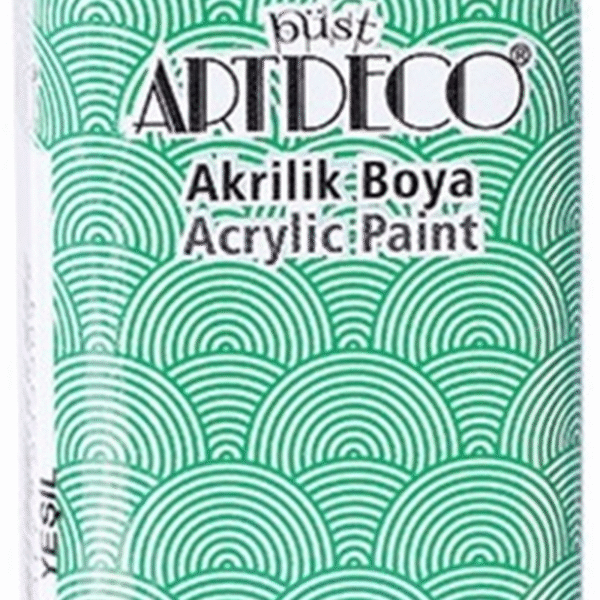 ARTDECO AKRİLİK BOYA 140 ML YEŞİL Y-070R-3612