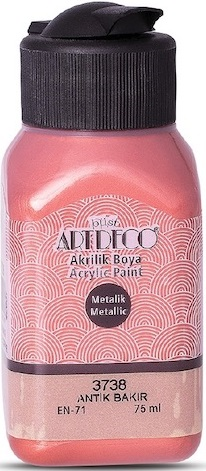 ARTDECO AKRİLİK BOYA METALİK 75 ML ANTİK BAKIR Y-071I-3738