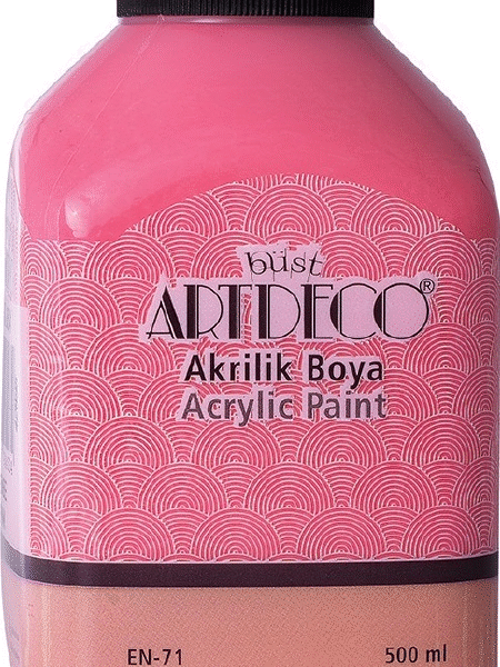 ARTDECO AKRİLİK BOYA 500 ML PEMBE Y-070L-3604
