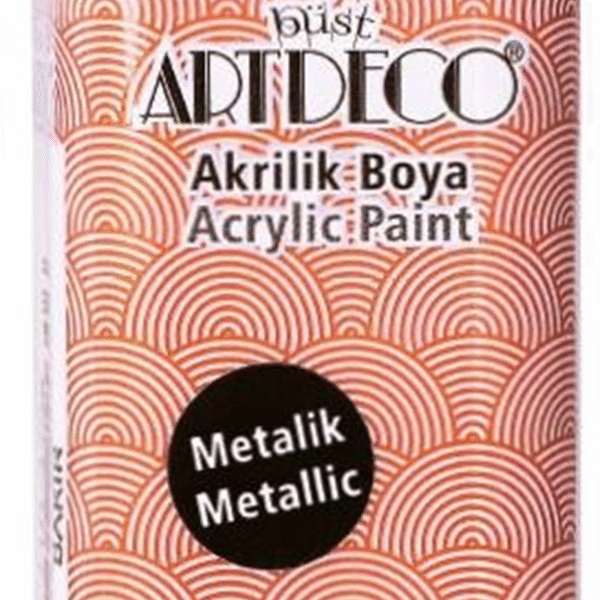 ARTDECO AKRİLİK BOYA METALİK 140 ML BAKIR Y-071R-3728