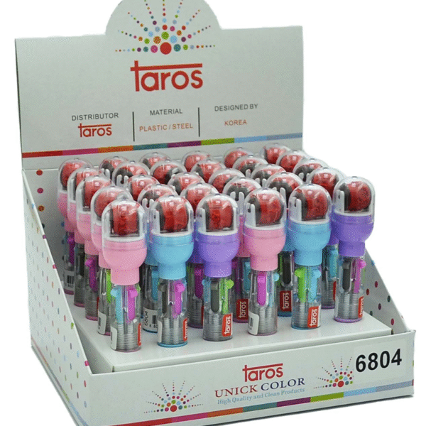 UNICK COLOR TÜKENMEZ KALEM BAYKUŞ 4 RENK DAMGALI 6804