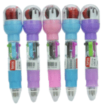 UNICK COLOR TÜKENMEZ KALEM BAYKUŞ 4 RENK DAMGALI 6804 - Görsel 2