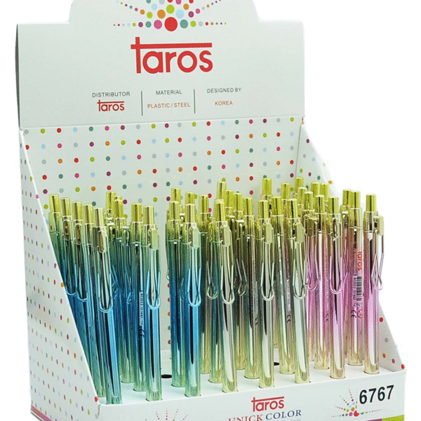 UNICK COLOR VERSATİL KALEM METALİK KLİPSLİ 6767