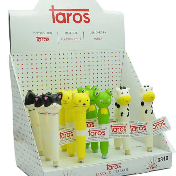 UNICK COLOR TÜKENMEZ KALEM PUFFY ANİMAL 6810