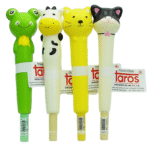 UNICK COLOR TÜKENMEZ KALEM PUFFY ANİMAL 6810 - Görsel 2