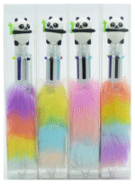 UNICK COLOR TÜKENMEZ KALEM PVC KUTU PANDA 6 RENK 6830 - Görsel 2