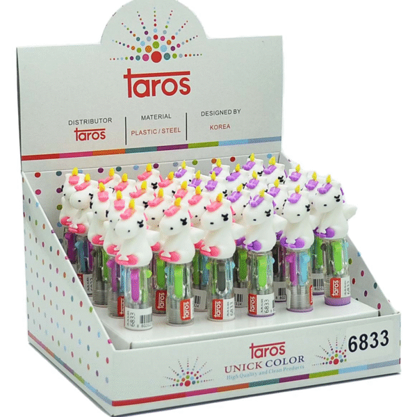 UNICK COLOR TÜKENMEZ KALEM UNICORN 4 RENK 36 LI 6833