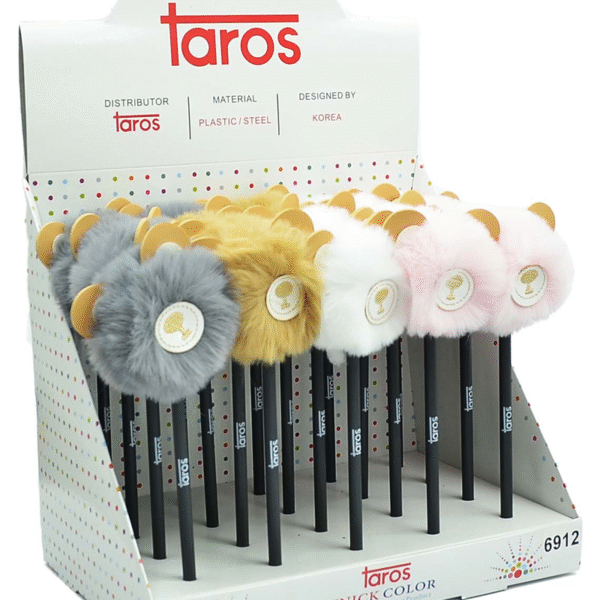 UNICK COLOR KURŞUN KALEM PELUŞ AYI TEPELİ 24 LÜ 6912