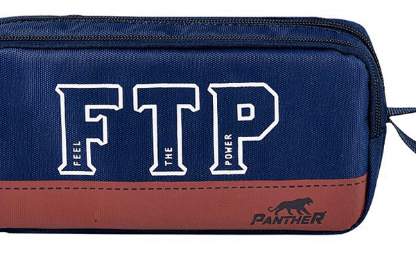 MİKRO KALEM ÇANTASI PANTHER SİYAH-LACİVERT PT6269