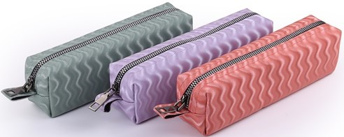 B&D KALEM ÇANTASI KÜÇÜK BOY SUNİ DERİ DALGALI DESEN BD-KCS058