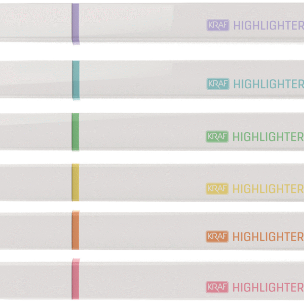 KRAF FOSFORLU KALEM YASSI GÖVDE 325 6 LI