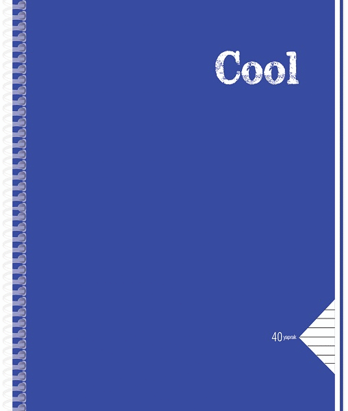 KESKİN DEFTER COLL A4 SPİRALLİ PP KAPAK 40 YP. KARELİ 321592-99