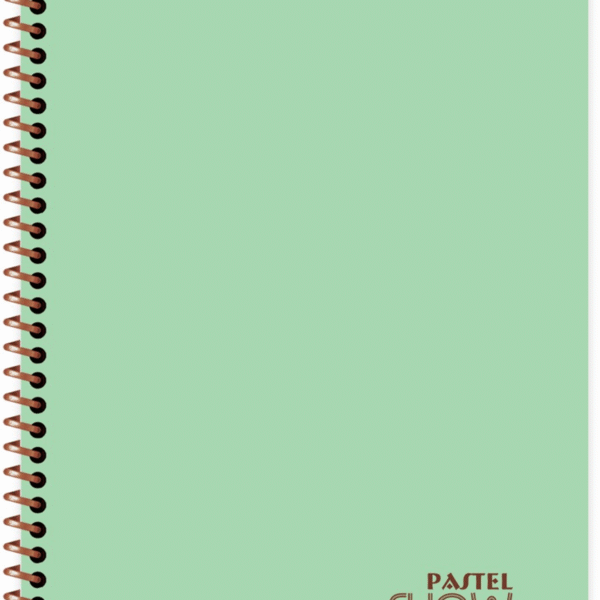 KESKİN DEFTER PASTEL SHOW A4 SPİRALLİ PP KAPAK 120 YP ÇİZGİLİ 324451-99