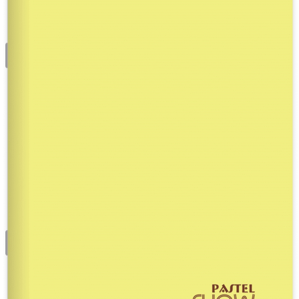 KESKİN DEFTER PASTEL SHOW A4 PP KAPAK DİKİŞLİ 40 YP. KARELİ 324602-99