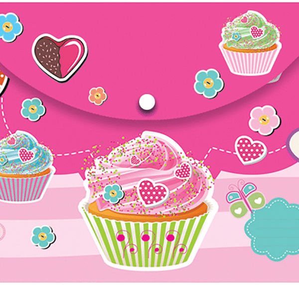 NOKİ ÇITÇITLI EVRAK ZARFI A4 KIZ 3105