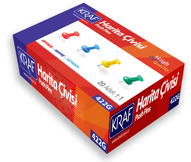 135239 KRAF HARİTA ÇİVİSİ 422G - Görsel 1