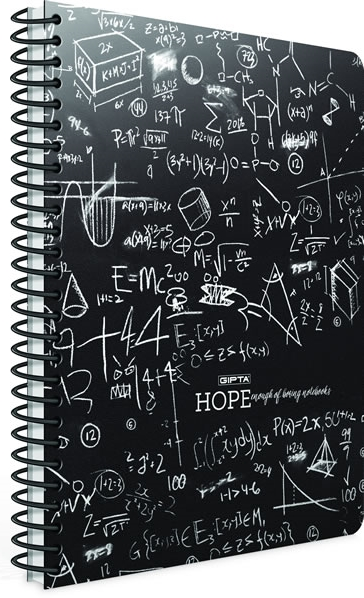 GIPTA DEFTER HOPE 18,5X26 SPİRALLİ KARTON KAPAK 80 YP. KARELİ 1195