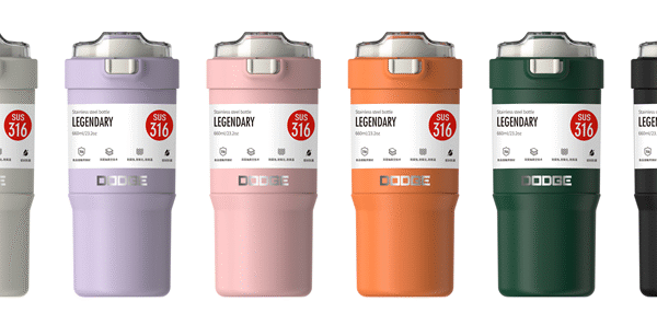 DODGE MUG MATARA ÇELİK TERMOS 600 ML VACUUM FLASK DDG-DB-23684-S