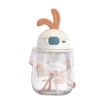 SHOTAY MATARA TRITAN  600 ML RABBIT (4 ASS.) SHT-ST-7008 - Görsel 2