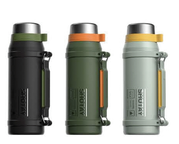 SHOTAY MATARA ÇELİK TERMOS 2000 ML CAMPER LARGE (4 ASS.) SHT-ST-8217