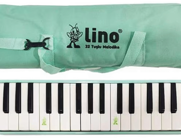 LİNO MELODİKA 32 TUŞLU BEZ ÇANTA PASTEL YEŞİL LN-32-PYES