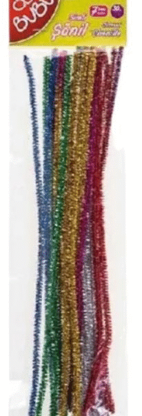 BU-BU ŞÖNİL SİMLİ 50CM 20'Lİ BUBU-SON004