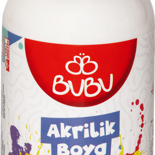 BU-BU AKRİLİK BOYA 250 GR. BEYAZ BUBU-AKR011