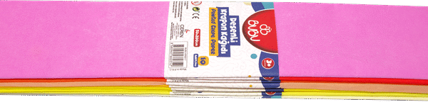 BU-BU KREPON KAĞIDI DESENLİ 10 LU KR0017