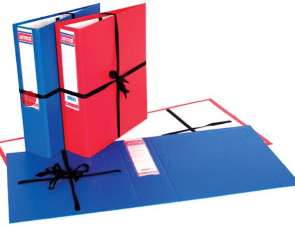 ALEMDAR KLASÖR PLASTİK BAĞLI GENİŞ BEYAZ