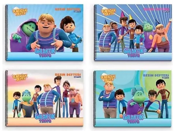 GIPTA RESİM DEFTERİ RAFADAN TAYFA 25x35 SPİRALLİ 15 YP. 6359