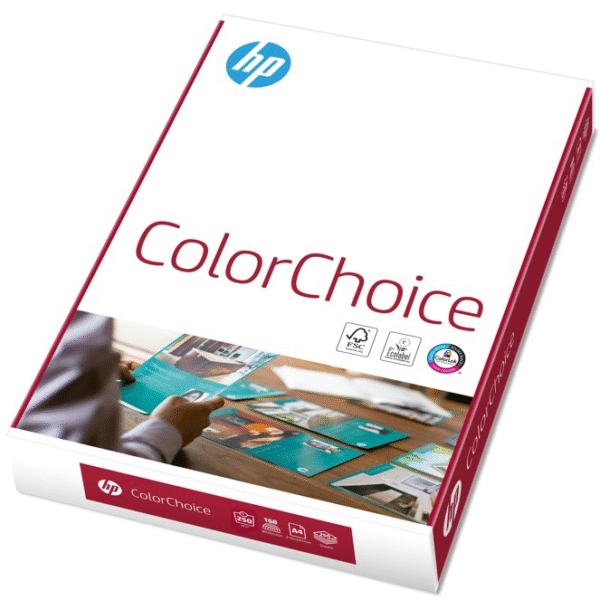 HP FOTOKOPİ KAĞIDI COLOR CHOICE A4 250g 250 Lİ
