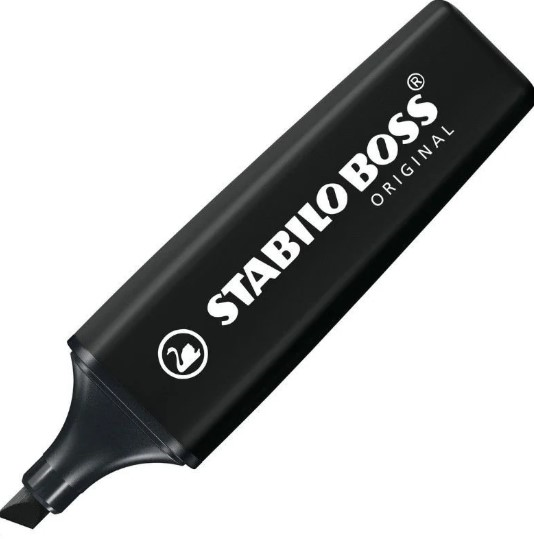 STABILO FOSFORLU KALEM BOSS NATURECOLORS SİYAH 70/46