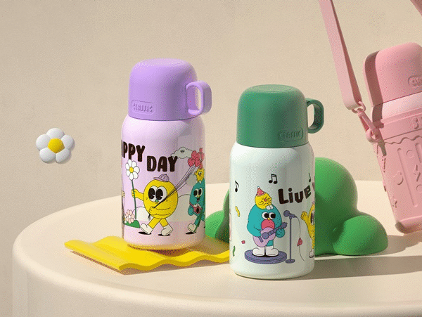 SHOTAY MATARA ÇELİK TERMOS  480 ML CARTOON (4 ASS.) SHT-ST-8817