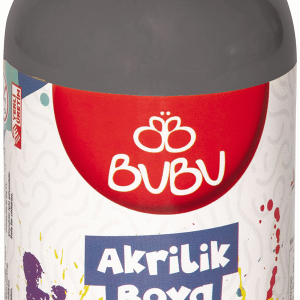 BU-BU AKRİLİK BOYA 500 GR. MET.GÜMÜŞ BUBU-AKR031