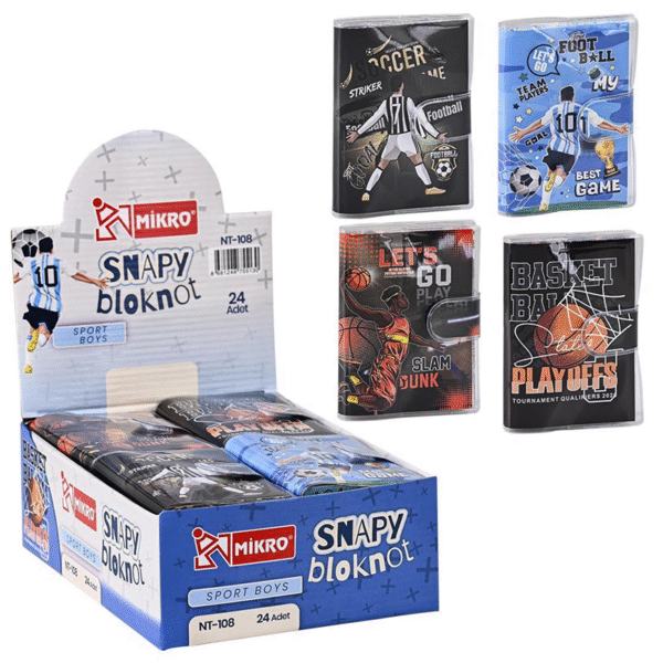 MİKRO NT-108 SPORTS BOY NOT DEFTERİ