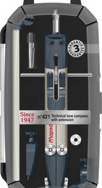 MAPED PERGEL SETİ TECHNIC COMPACT UZATMA AYAKLI HASSAS ÇİZİM 60 CM ÇAP 198802