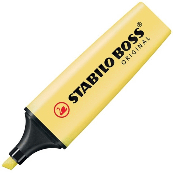 STABILO FOSFORLU KALEM BOSS PASTEL SARI 70/144