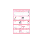 KESKİN ETİKET DERS PROGRAMLI 3 LÜ HELLO KITTY AND FRIENDS 220130-13 - Görsel 2