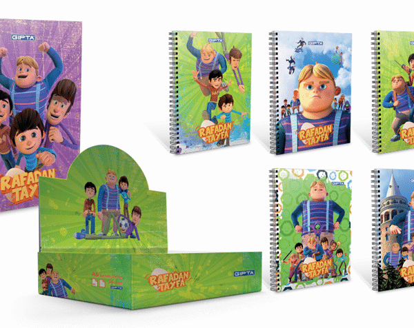 GIPTA DEFTER RAFADAN TAYFA A6 SPİRALLİ KARTON KAPAK 6357