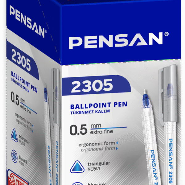 PENSAN TÜKENMEZ KALEM ÜÇGEN 0.5 2305 MAVİ