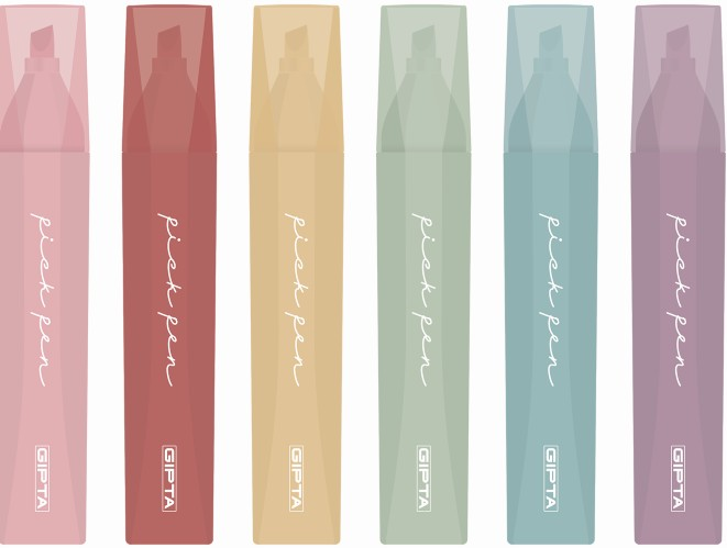 188871 GIPTA FOSFORLU KALEM PICKPEN VİŞNE F155300 - Görsel 1