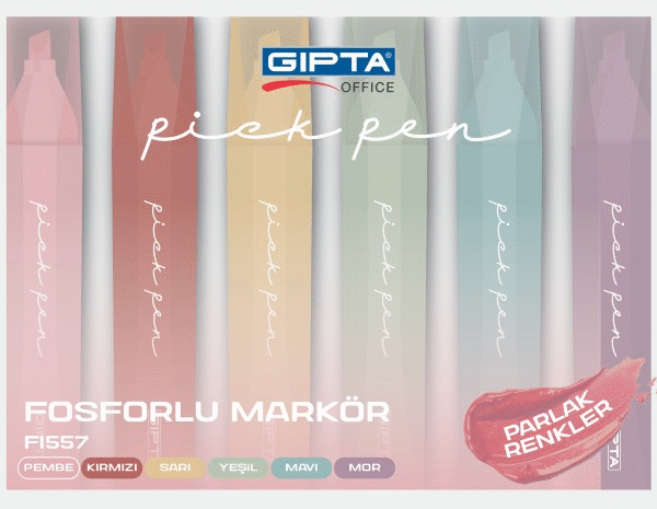 GIPTA FOSFORLU KALEM PICKPEN 6 LI SET F155700