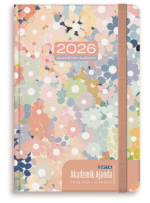 GIPTA AJANDA AKADEMİK HAFTALIK 17x24 SERT KAPAK LASTİKLİ 160-PSK - Görsel 2