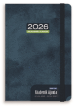 GIPTA AJANDA AKADEMİK HAFTALIK 17x24 SERT KAPAK LASTİKLİ 160-PSK - Görsel 9