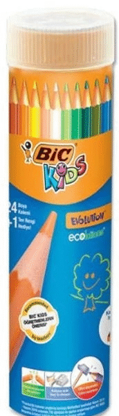 BIC KURU BOYA EVOLUTION 24+1 TÜP 958190