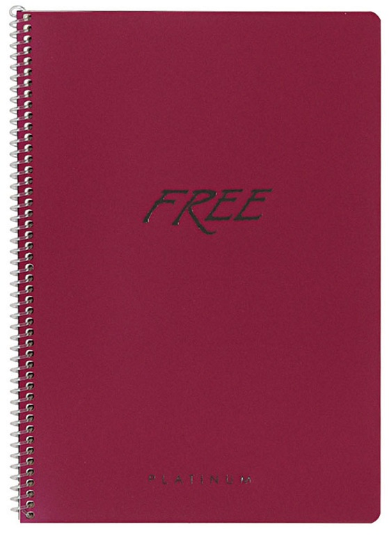 22617 KESKİN DEFTER FREE PLATİNUM A4 PP KAPAK SPİRALLİ 80 YP. ÇİZGİLİ 320321 - Görsel 1