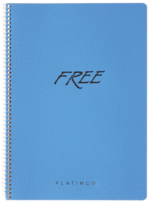 KESKİN DEFTER FREE PLATİNUM A4 PP KAPAK SPİRALLİ 80 YP. ÇİZGİLİ 320321 - Görsel 3